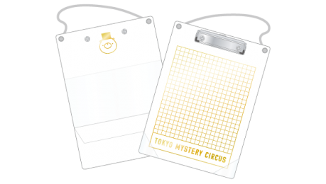 Puzzle-solving Clipboard(White)