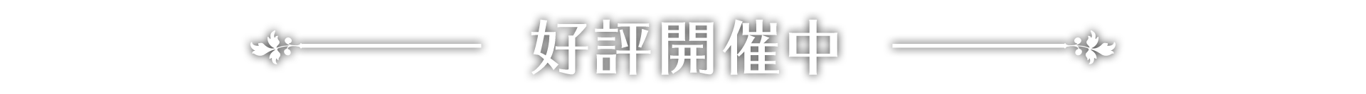 好評開催中