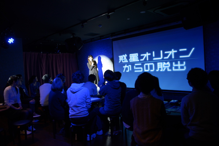 オープンほやほやの東京ミステリーサーカスで、名作「惑星オリオンからの脱出」に挑戦！