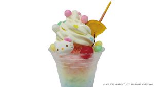 ハローキティのゆめかわかき氷