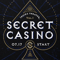 SCRAPが新たに送る、没入型体験シリーズ「Inside Theater」がオンラインで初開催！『SECRET CASINO』が7月17日からスタート！