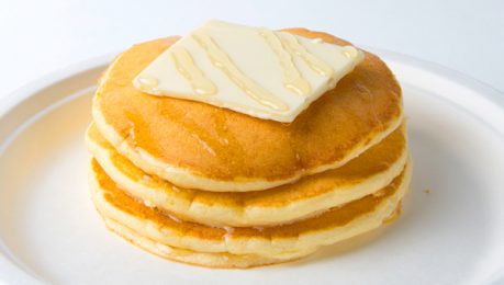 蜂蜜バターのパンケーキ