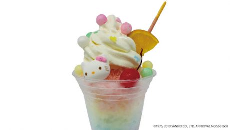 ハローキティのゆめかわかき氷